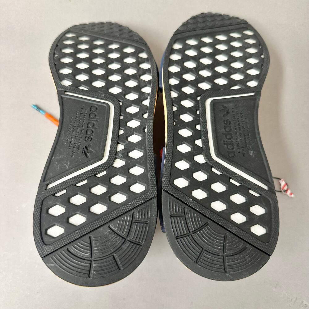 adidas x‎ Pharrell Hu NMD Sneakers in Animal Print Amber Mens US Size 9 - Picture 13 of 16